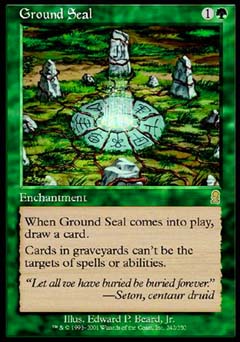 Ground Seal (Odyssey) Light Play Japanese