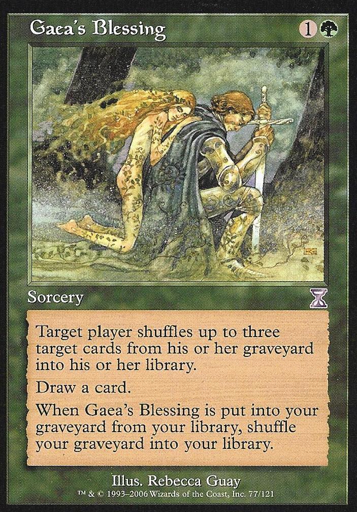 Gaea's Blessing (Time Spiral Time Shifted) Near Mint