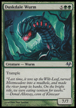 Duskdale Wurm (Eventide) Near Mint Foil