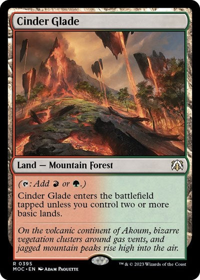 Cinder Glade (Commander: March of the Machine) Near Mint