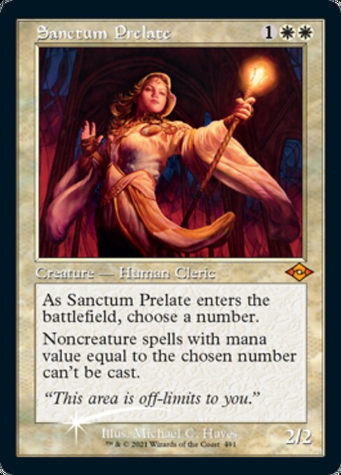 Sanctum Prelate BIBB Promo (Modern Horizons 2) Near Mint
