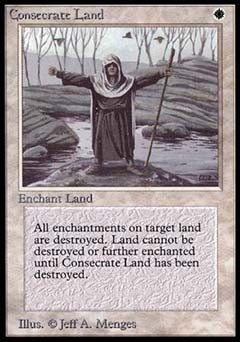 Consecrate Land (Alpha) Near Mint