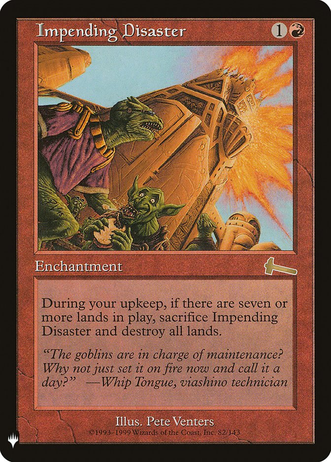 Impending Disaster (Mystery Booster) Near Mint