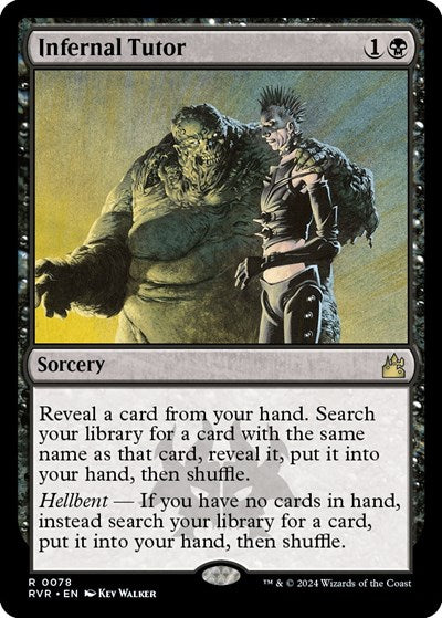 Infernal Tutor (Ravnica Remastered) Near Mint