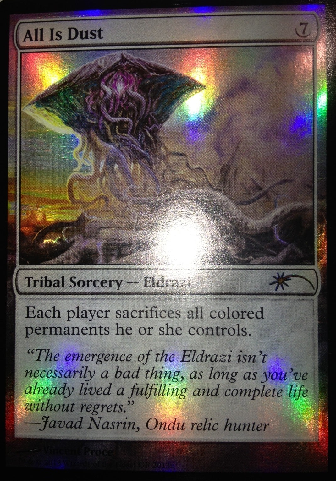 All Is Dust (GP Promo) (Promotional Cards) Near Mint Foil