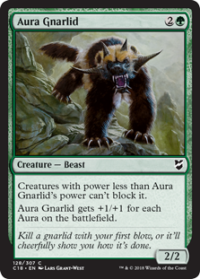Aura Gnarlid (Commander 2018) Near Mint
