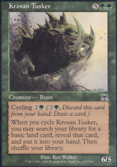 Krosan Tusker (Onslaught) Near Mint Foil