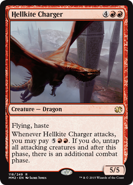 Hellkite Charger (Modern Masters 2015) Near Mint