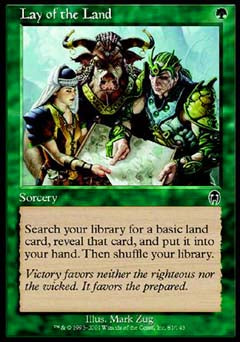 Lay of the Land (Apocalypse) Near Mint