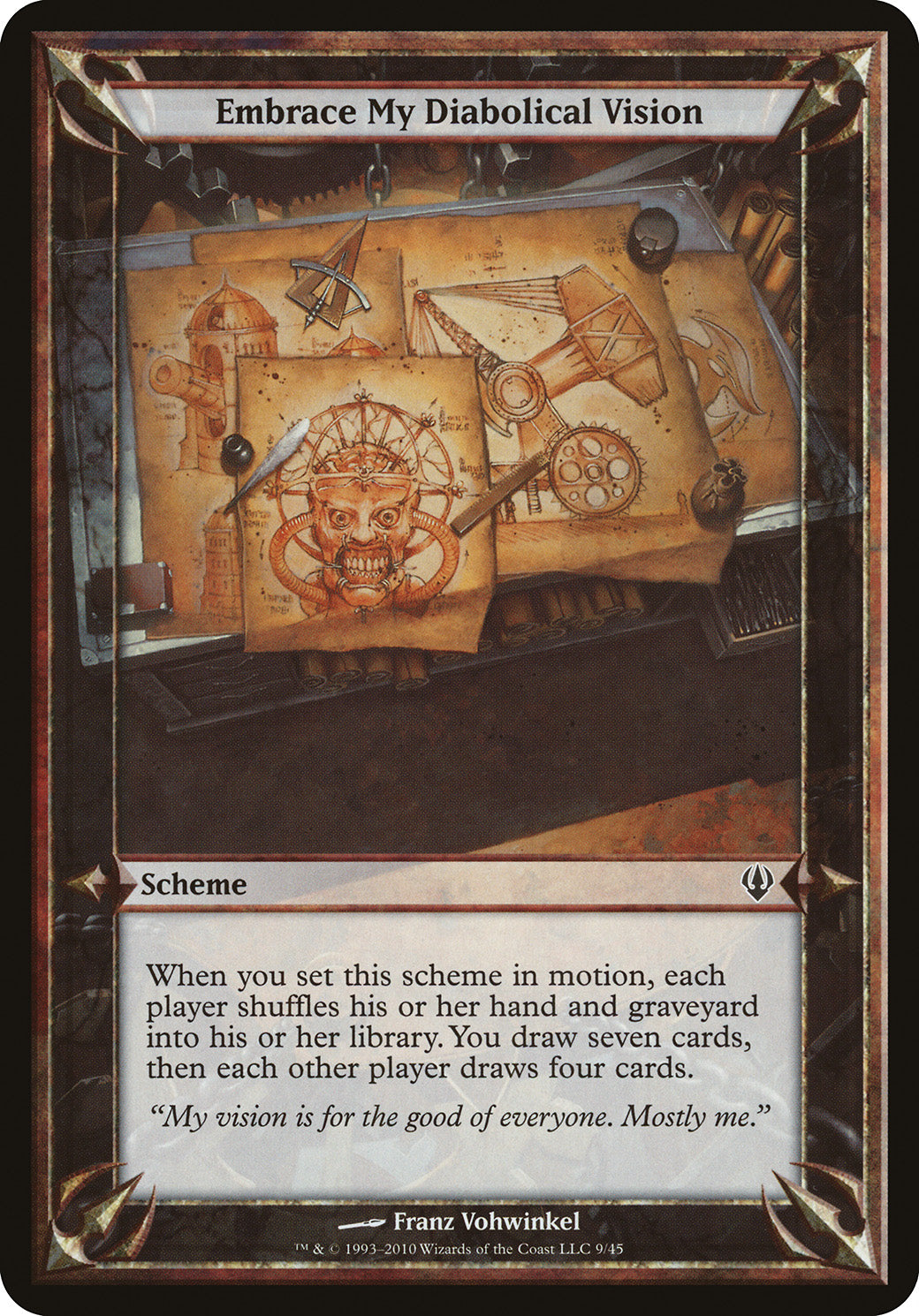 Embrace My Diabolical Vision (Scheme) (Archenemy) Near Mint