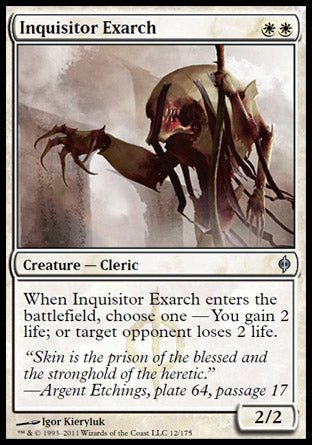Inquisitor Exarch (New Phyrexia) Near Mint