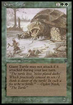 Giant Turtle (Legends) Light Play