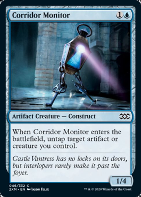 Corridor Monitor (Double Masters) Near Mint Foil