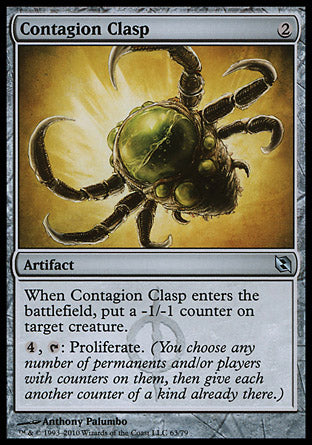 Contagion Clasp (Duel Decks: Elspeth vs Tezzeret) Near Mint