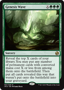 Genesis Wave (Iconic Masters) Near Mint Foil