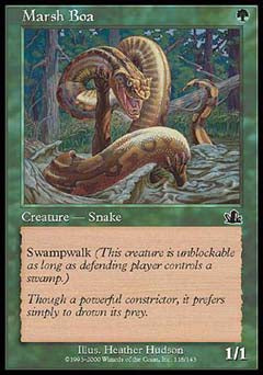 Marsh Boa (Prophecy) Near Mint Foil