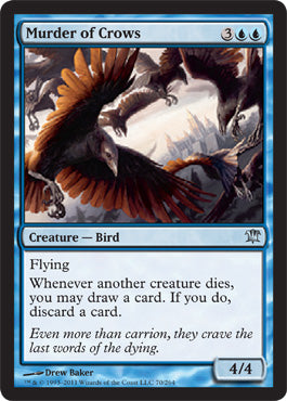 Murder of Crows (Innistrad) Near Mint Foil