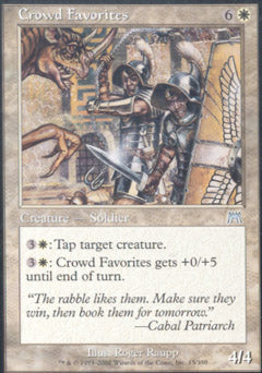 Crowd Favorites (Onslaught) Near Mint