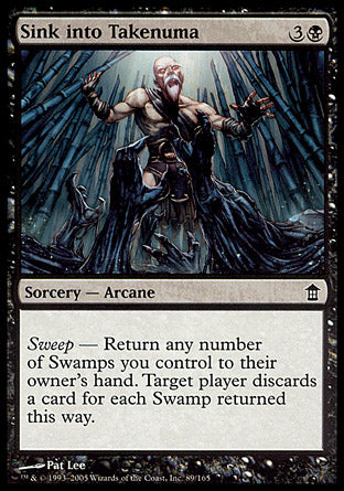 Sink into Takenuma (Saviors of Kamigawa) Near Mint