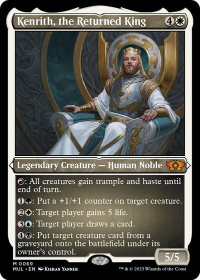 Kenrith, the Returned King (Foil Etched) (March of the Machine: Multiverse Legends) Near Mint