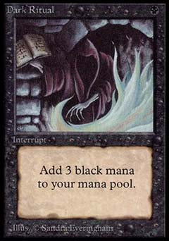 Dark Ritual (Alpha) Light Play