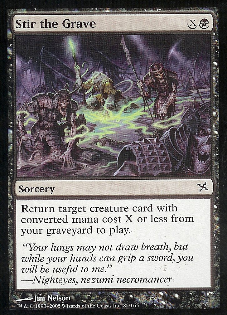 Stir the Grave (Betrayers of Kamigawa) Near Mint