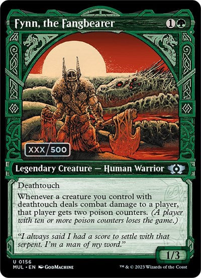 Fynn, the Fangbearer (Serialized) (March of the Machine: Multiverse Legends) Near Mint