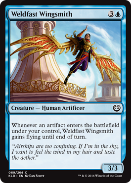 Weldfast Wingsmith (Kaladesh) Near Mint Foil