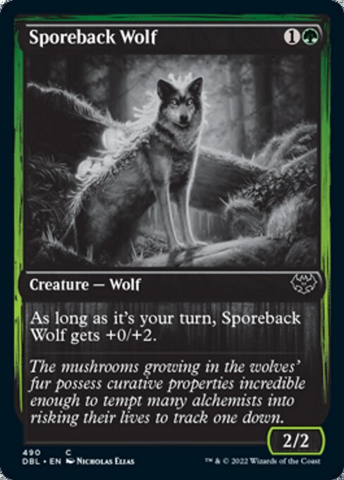 Sporeback Wolf (Innistrad: Double Feature) Near Mint