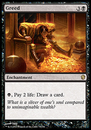 Greed (Commander 2013 Edition) Light Play