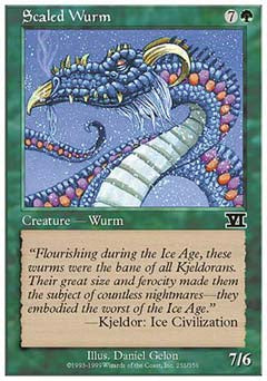 Scaled Wurm (Classic 6th Edition) Near Mint