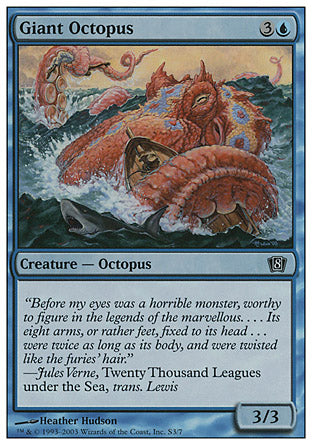 Giant Octopus (8th Edition) Light Play