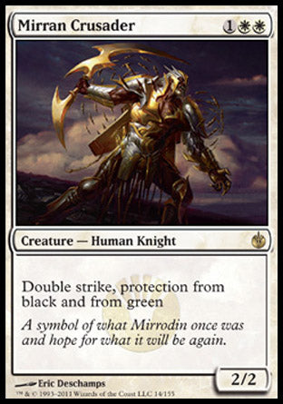 Mirran Crusader (Mirrodin Besieged) Near Mint Foil