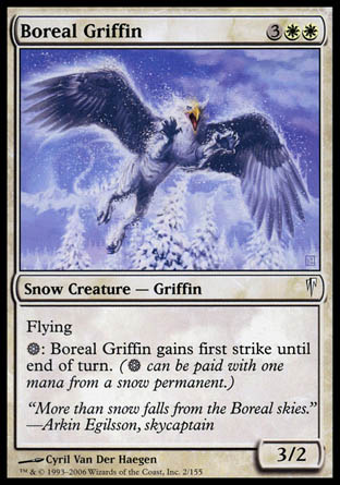 Boreal Griffin (Coldsnap) Near Mint Foil