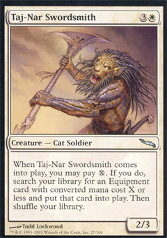 Taj-Nar Swordsmith (Mirrodin) Near Mint Foil