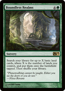 Boundless Realms (Magic 2013 Core Set) Near Mint Foil