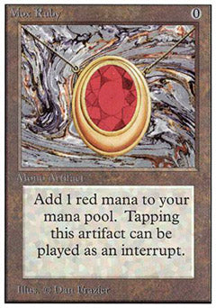 Mox Ruby (Unlimited) Light Play