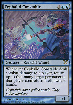 Cephalid Constable (10th Edition) Near Mint Foil