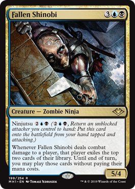 Fallen Shinobi (Modern Horizons) Near Mint Foil