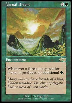 Vernal Bloom (Urza's Saga) Good