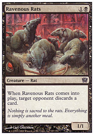 Ravenous Rats (9th Edition) Near Mint Foil Chinese