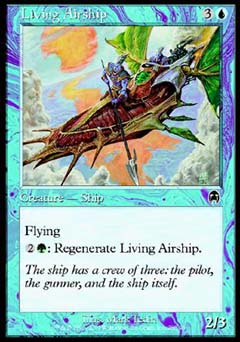 Living Airship (Apocalypse) Near Mint Foil