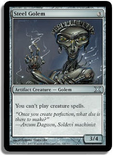 Steel Golem (10th Edition) Near Mint