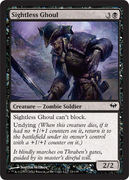 Sightless Ghoul (Dark Ascension) Near Mint