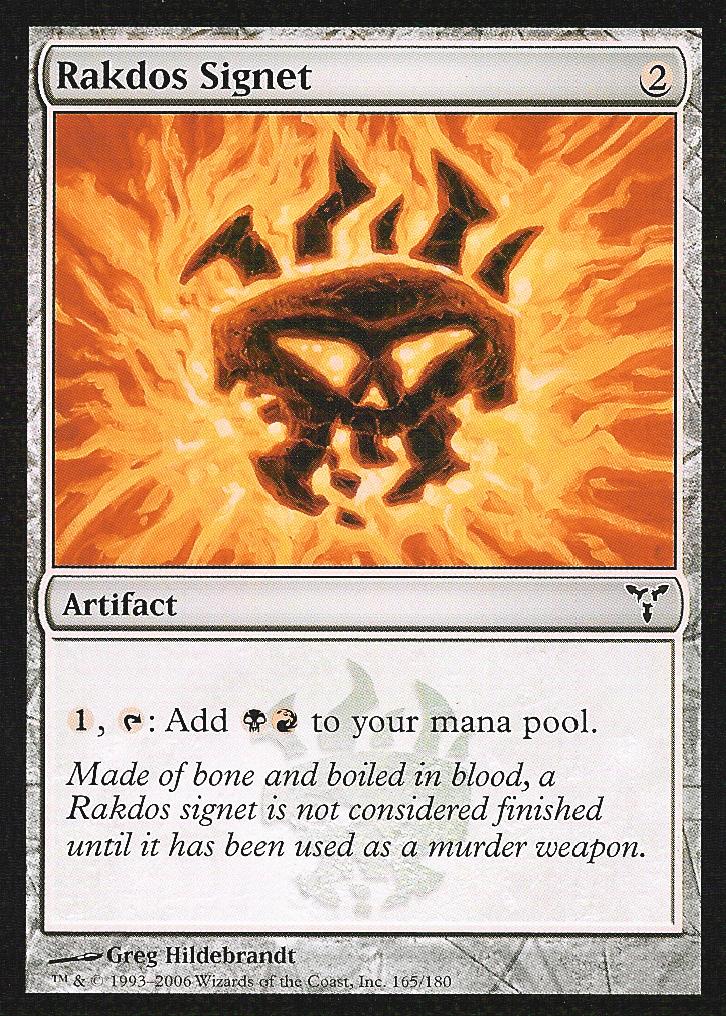 Rakdos Signet (Dissension) Near Mint
