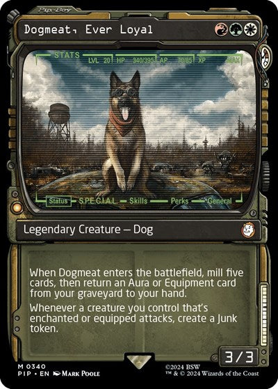 Dogmeat, Ever Loyal (Showcase) (Universes Beyond: Fallout) Near Mint