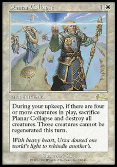 Planar Collapse (Urza's Legacy) Near Mint Foil