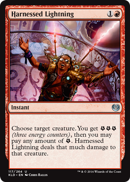 Harnessed Lightning (Kaladesh) Near Mint