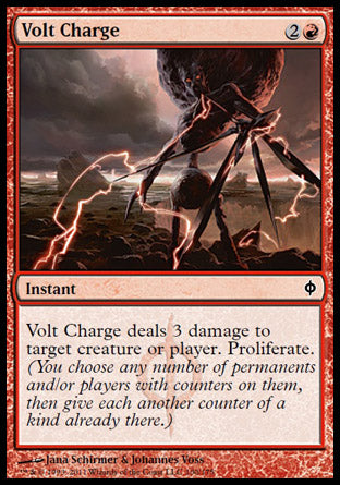 Volt Charge (New Phyrexia) Near Mint