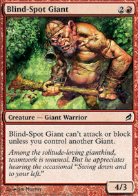 Blind-Spot Giant (Lorwyn) Near Mint Foil